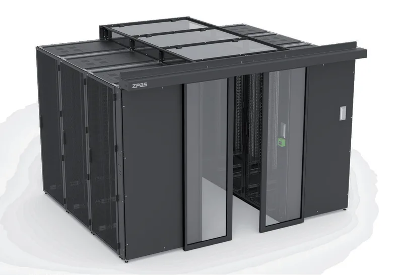 ZPAS Z-SERVER BOX Kaltgang-Einhausung — Render