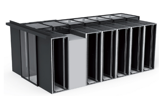 ZPAS Heißgang-Einhausung System 3D-Modell Katalogzeichnung