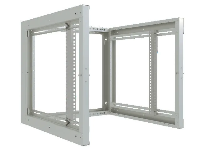 ZPAS Z-BOX Gehäuserahmen als offenes 19-Zoll-Wandrack