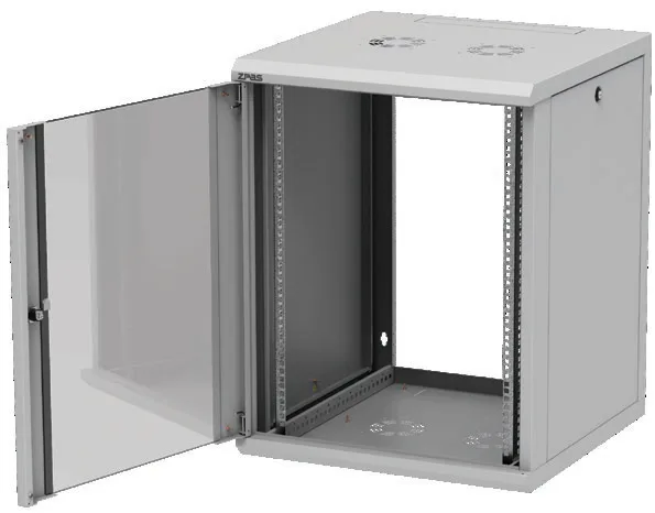 ZPAS Z-CUBE Wandgehäuse mit geöffneter Glastür