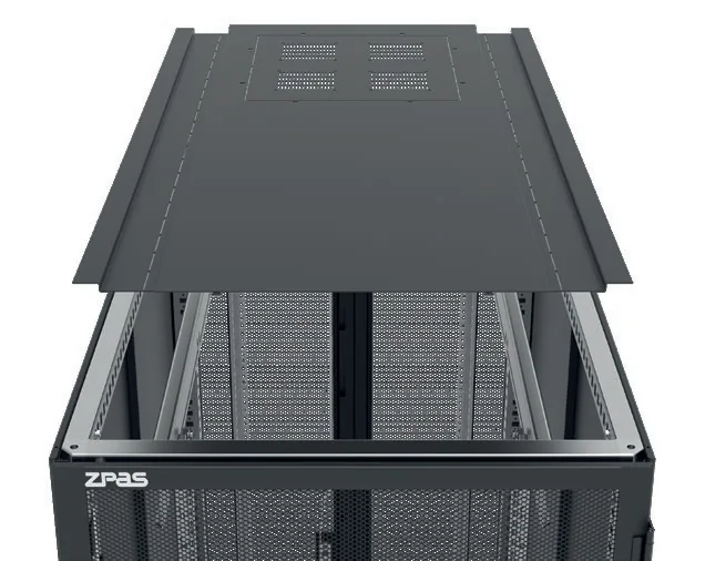 ZPAS Z-SERVER Detail Dachplatte mit Perforation und Ausbruchblenden